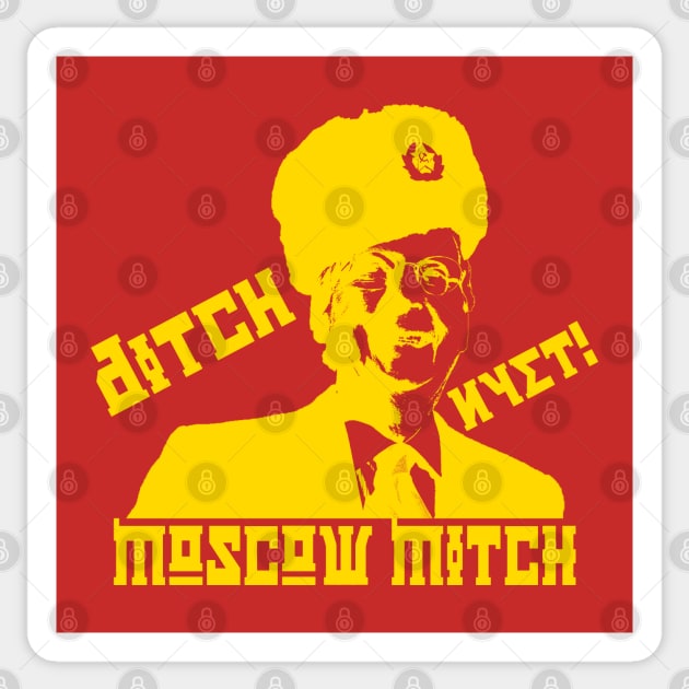 Ditch Moscow Mitch Sticker by skittlemypony